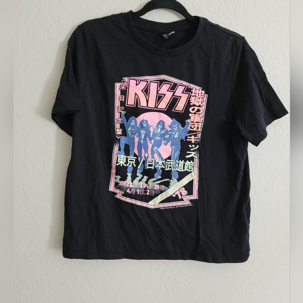 H&M Divided KISS band tee | size m